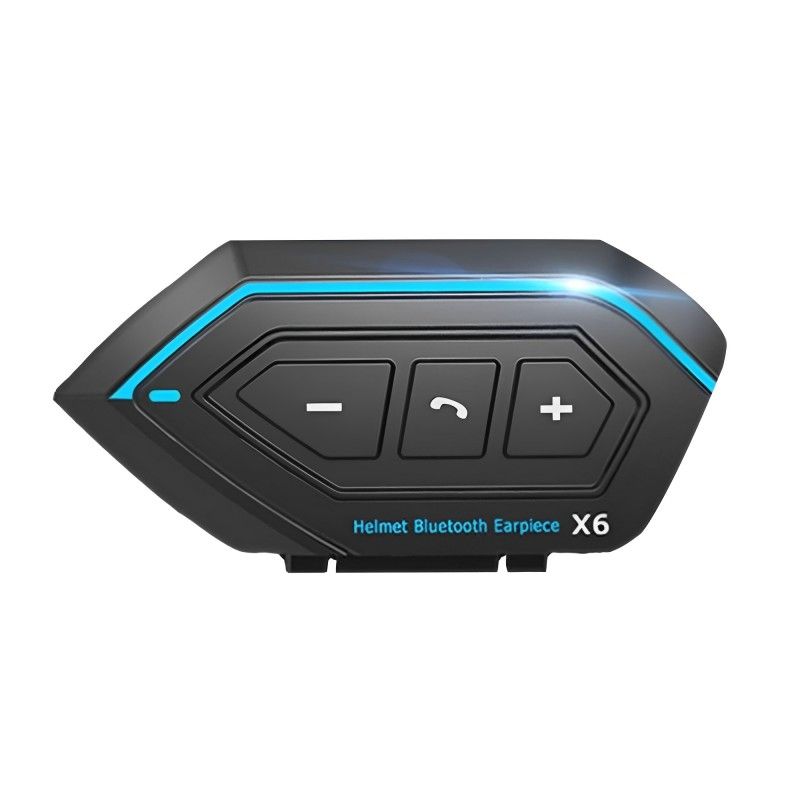 Helmet Bluetooth Headset Motorcycle Waterproof Bluetooth 5.0 Soft