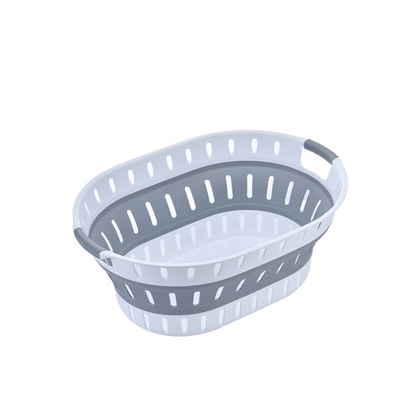 Plastic Collapsible Laundry Basket - 36L