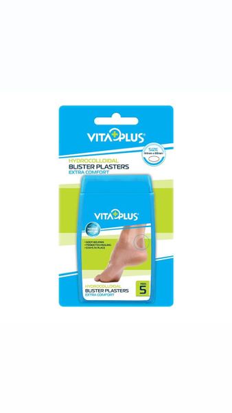 VitaPlus Blister Plasters - Extra Comfort x 5