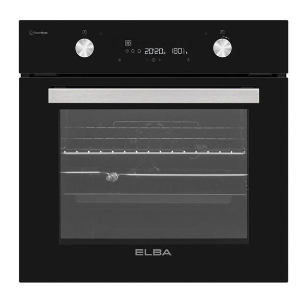 Elba 04T60-7 Multifunction Electric Oven 60CM Black Glass Finish