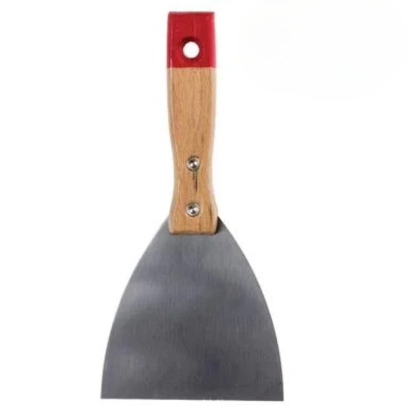 Premium 100mm Wood-Handled Scraper for Paint, Varnish &amp; Adhesives
