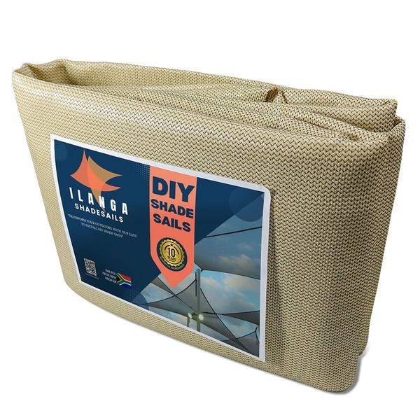 ILANGA Shade Sails- Rectangular- 2.8m x 4.8m- DIY- UV Blockout &amp; Resistant