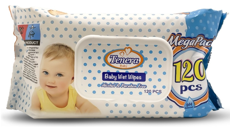 Tenera Baby Wet Wipes 120 pcs