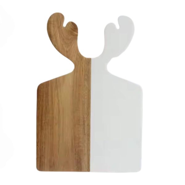 Marble Stone Antler Serving Board