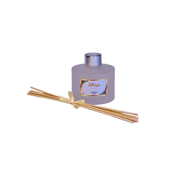 Earthy Vetiver Reed Diffuser by House of Silk Satin