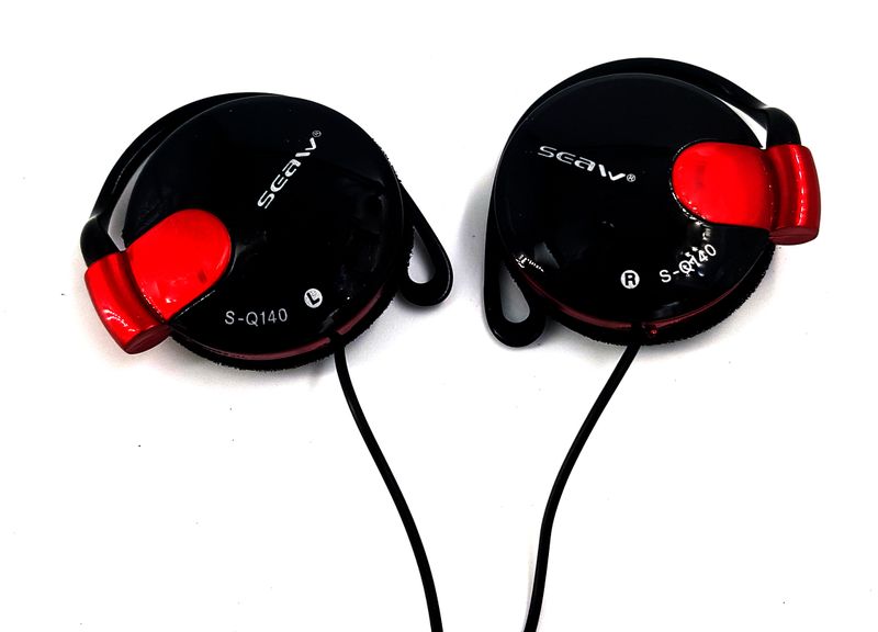 EarHook Earphones Q140 Stereo - silver
