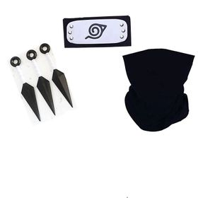 Cosplay Naruto Kakashi Play Set Headband kids birthday gifts
