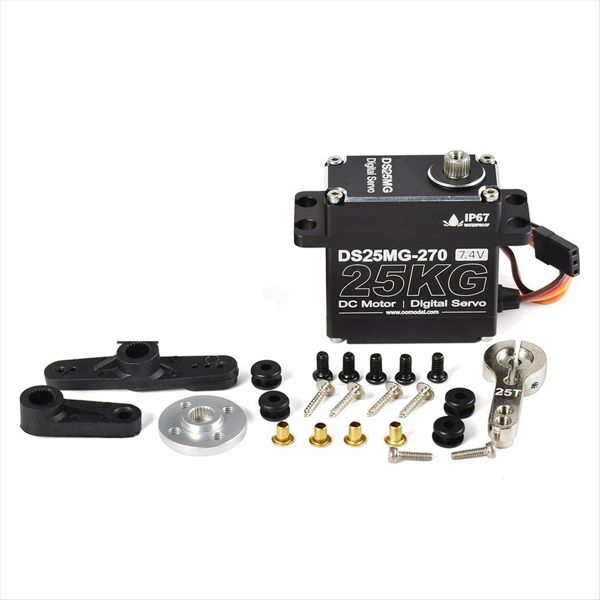 25Kg Servo Motor For Rc Car Robot Mechanical Arms 180 Degrees