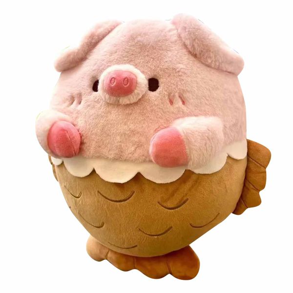 Pig Doll Stuffed Toy Soft Cotton Plush Piggy Figure Home Decor for Family