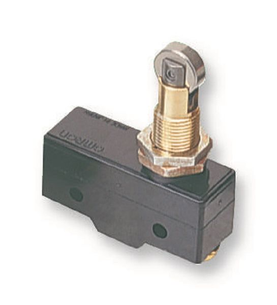 Omron (SHL-Q2255) Microswitch, Snap Action, Roller Plunger