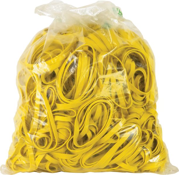 Bulk 1Kg Rubber Bands Size 32 Yellow