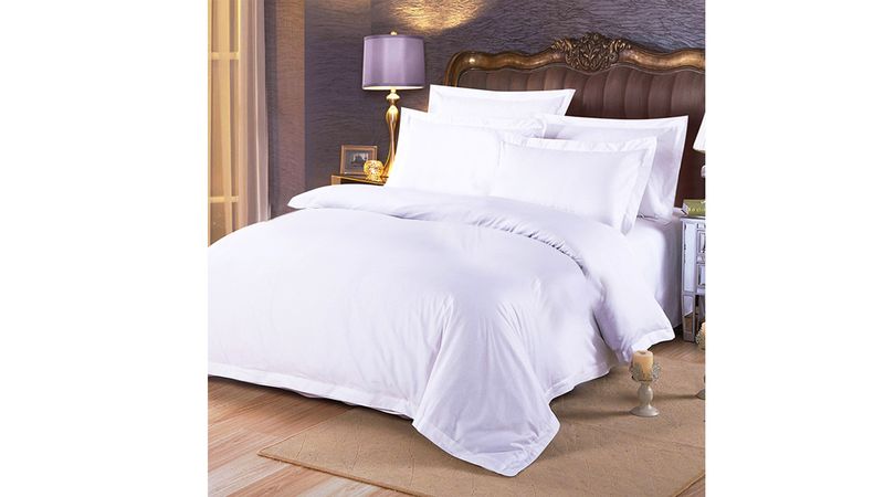 400 Thread Count Duvet Cover Set, 3 Piece Luxury Soft,