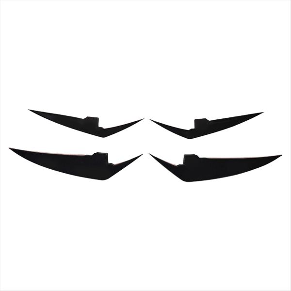 Car Front Bumper Side Canards Splitter Spoiler for 3 Compatible with Bmw