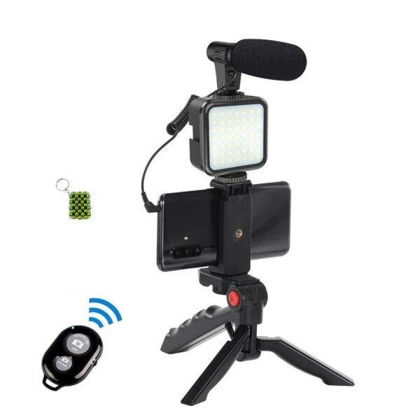 AY-49 Super Electronics Professional Vlogging Video Shooting Kit + Keychain