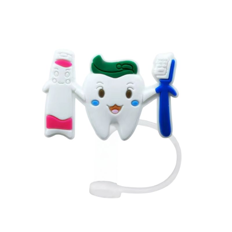 Dental Tooth Straw Cap