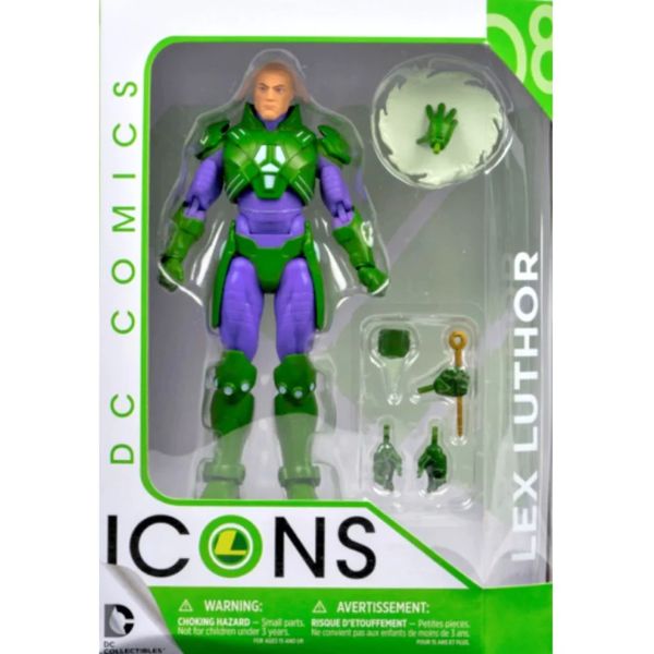 DC Icons Lex Luthor Forever Evil Figure