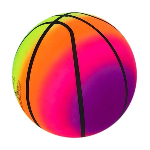 Rainbow Neon Super High Bouncy Ball (28cm)