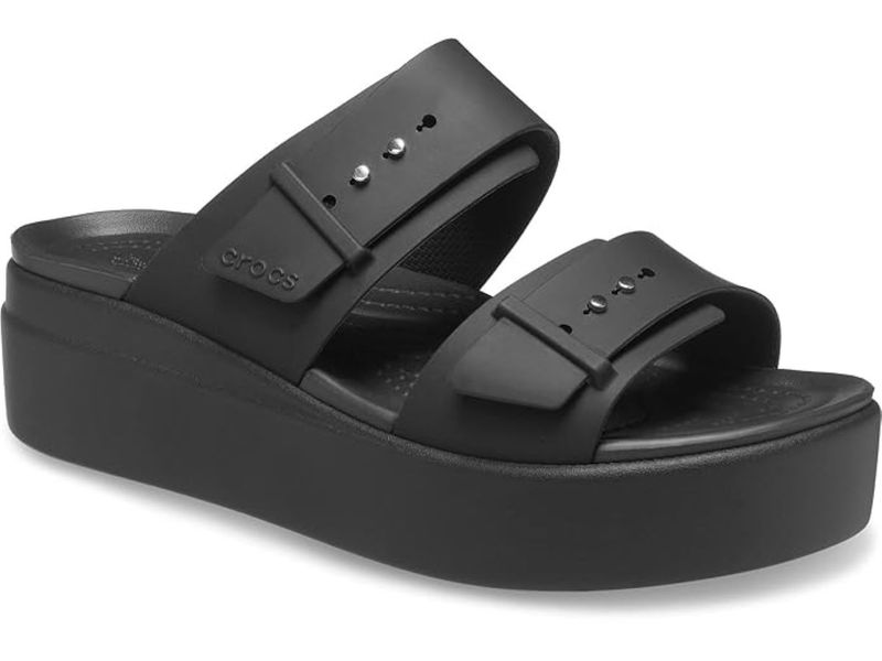 Crocs Women's Brooklyn Buckle LowWdg W (Size: W UK3)