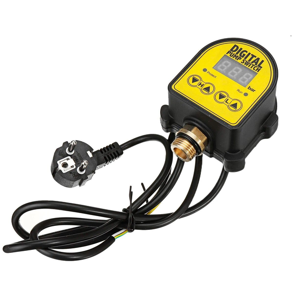 Automatic Water Pump Pressure Switch220V 10Bar 20mm with Dry Run Protection
