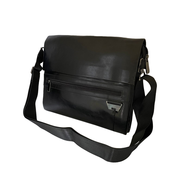 Stylish Men's Bella Messenger Bag - BB-A15 Black