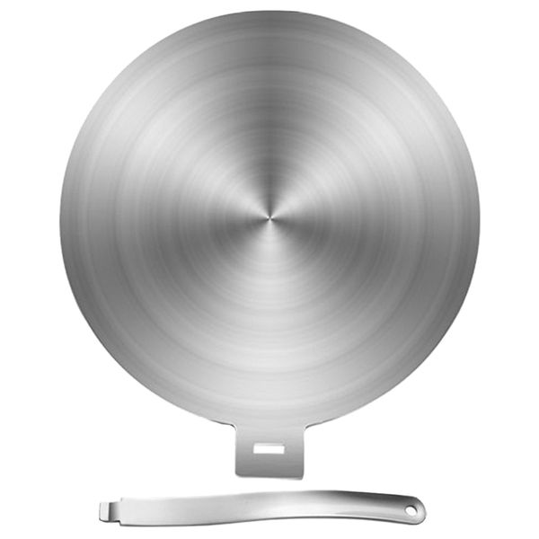 Heat Conducting Tool Stainless Steel Induction Adapter Plate - 24cm