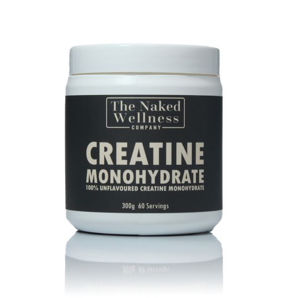 Pure Creatine Monohydrate 300g - The Naked Wellness Company