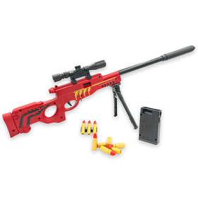 AWM Bolt-Action Sniper Rifle - Military Assembly Toy Gun | Shop Today ...