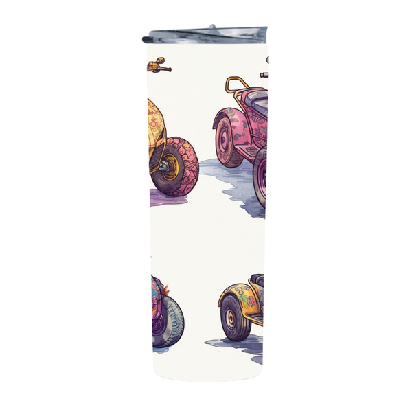 WHEELERS Watercolor 20 Oz Straight Skinny Tumbler 237