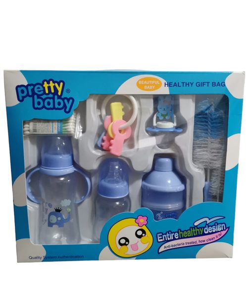 Newborn Baby 8 Pieces Bottle Gift Set