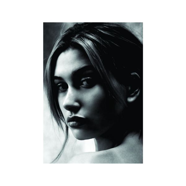 Hailey Bieber Black and White - A1 Poster