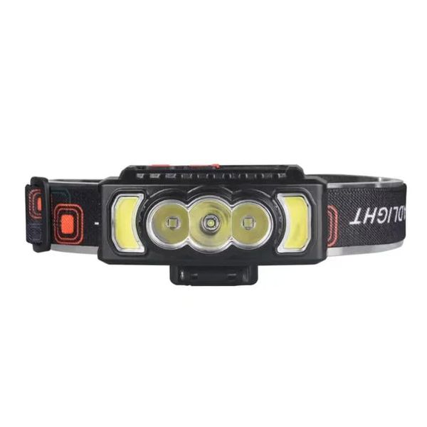 Rechargeable Flood Light Headlamp with Sensor