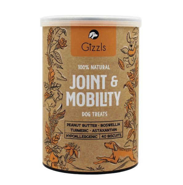 Gizzls Botanicals Healthy Dog Treats for Joint &amp; Mobility