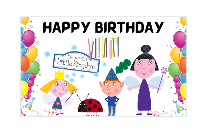 Ben and Holly's Little Kingdom Party Banner