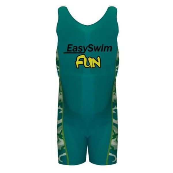 Easy Swim Children's Safety Green Float Swimming Costume Wet suit 4-5 Yrs