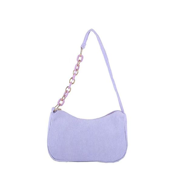 Literary Cloth Bag Simple Casual Corduroy Cloth Shoulder Bag Canvas Bag