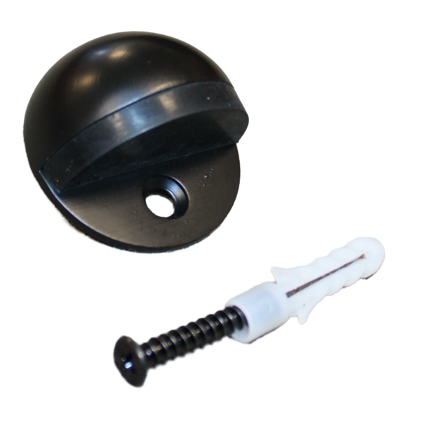 Black Half Moon Zinc Door Stop Combo 1