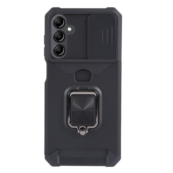 Sliding Camshield Ring Holder Phone Case Compatible with Samsung Galaxy A15