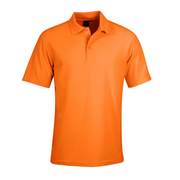 Classic Pique Knit Polo 175G - Orange image