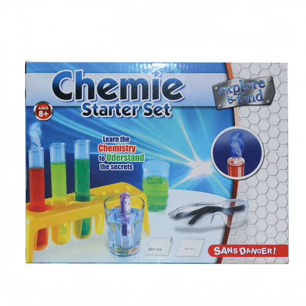 Explore &amp; Find Chemie Starter Set - Plastic Lab Equipment