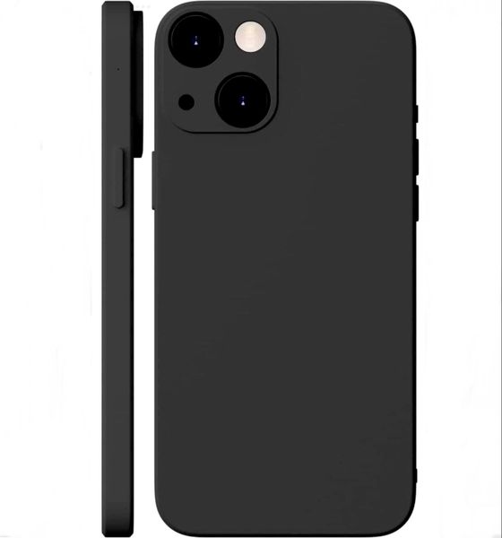 Silicone Cover For Apple IPhone 15 - Cover For IPhone 15 - Black