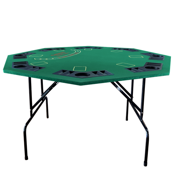 Octagonal Poker Table with foldable legs- 8 Players