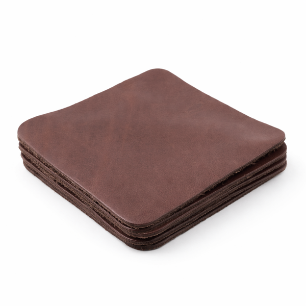 Genuine Leather Coasters (Pack of 4)