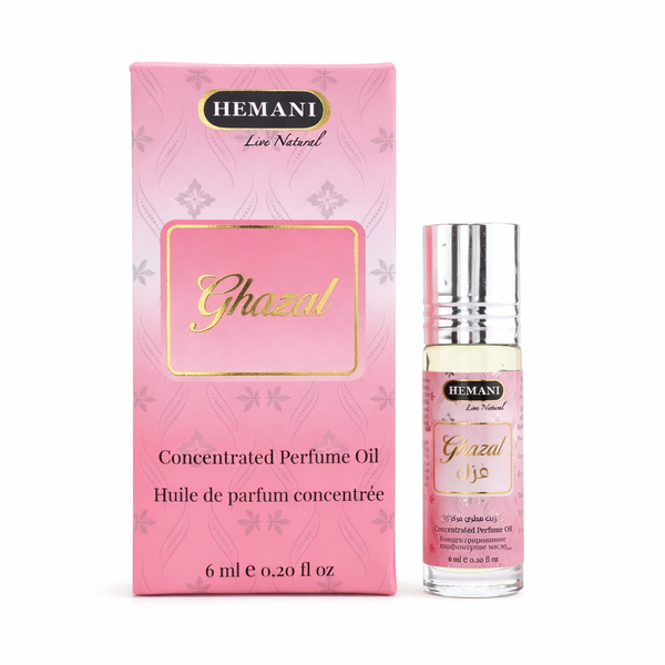 Hemani Ghazal Roll On Attar Oil Perfume 6ml Pack of 6