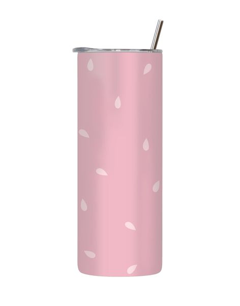Light Pink 20 Oz Tumbler with Lid Straw Trendy Summer Cats Graphic Gift 134
