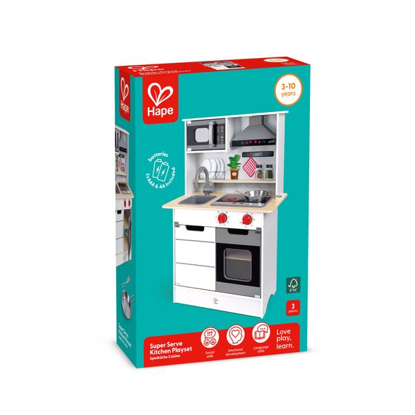 HAPE Super Serve Kitchen Playset - E3211