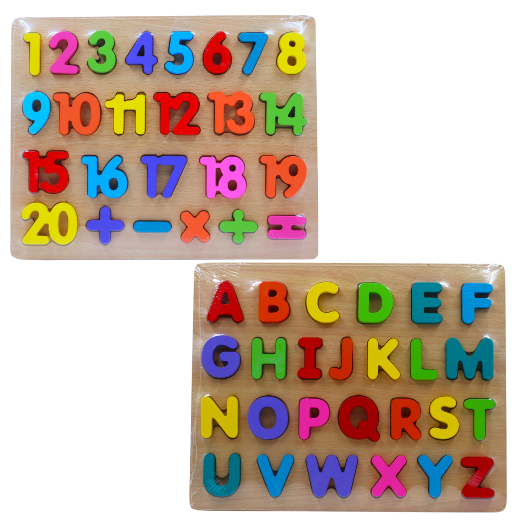 Educational toys alphabet and number puzzles for kids shop today