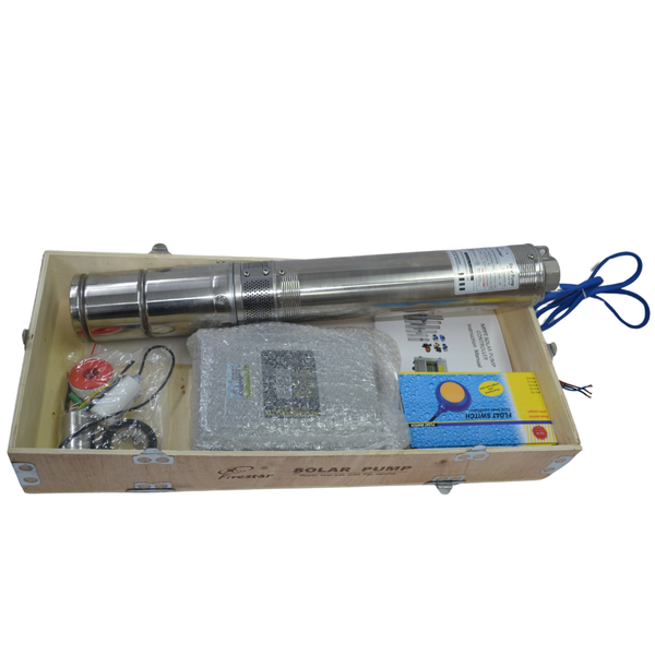 Solar Borehole Water Pump - AC/DC -2200W AC / 280V DC / Max Head 55m