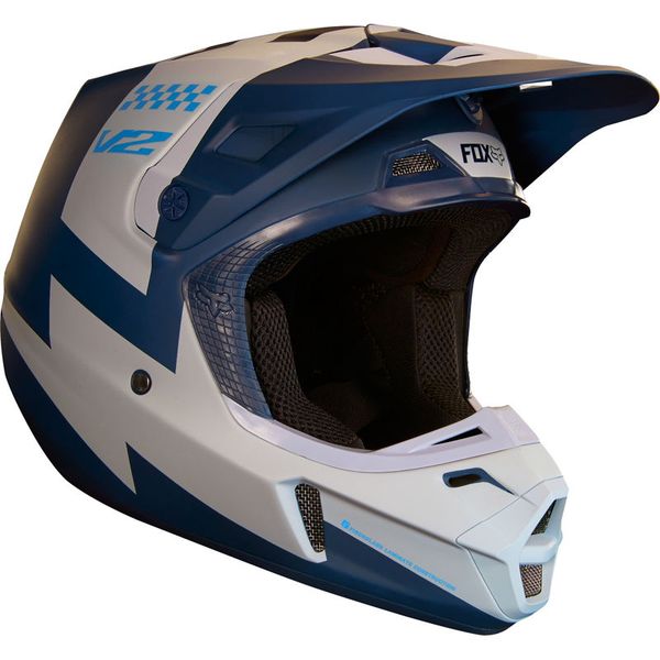 Fox V2 Mastar Orange Helmet