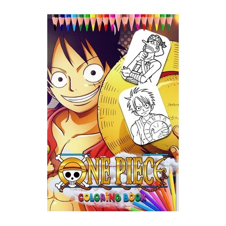 One Piece Coloring Book Anime Soft Glossy Cover With New Coloring Pages Coloring Book Buy Online In South Africa Takealot Com