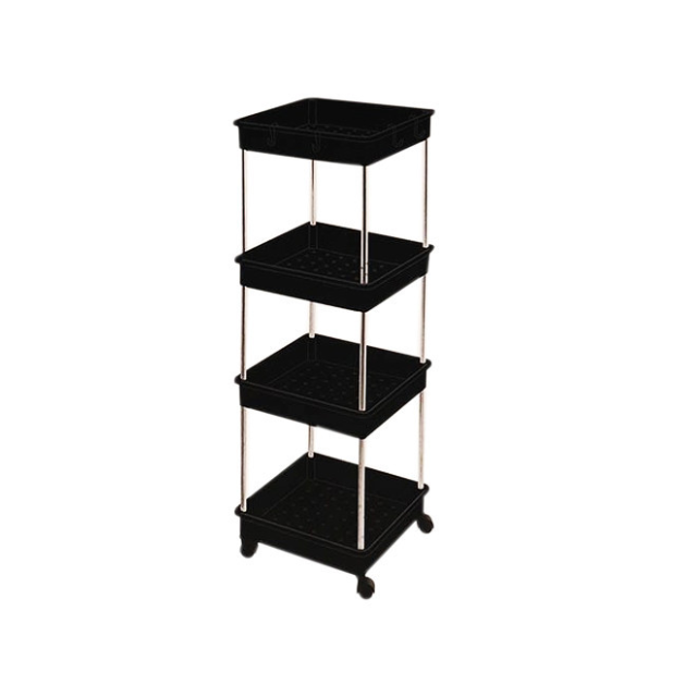 4 Tier Bathroom Rack - Black | Shop Today. Get it Tomorrow! | takealot.com